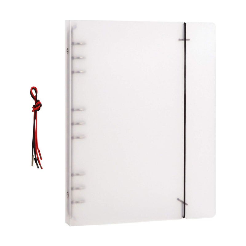 BXT PP Hardcover 4 6 9 Ring Binder/Organizer/Planner for Inserted Sheets, Spiral Refill Paper, School and Office Stationery Supplies (B5-9 Ring) - Image 4